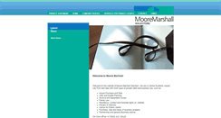 Desktop Screenshot of mooremarshall.com