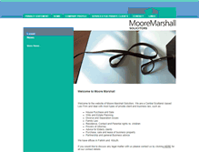 Tablet Screenshot of mooremarshall.com